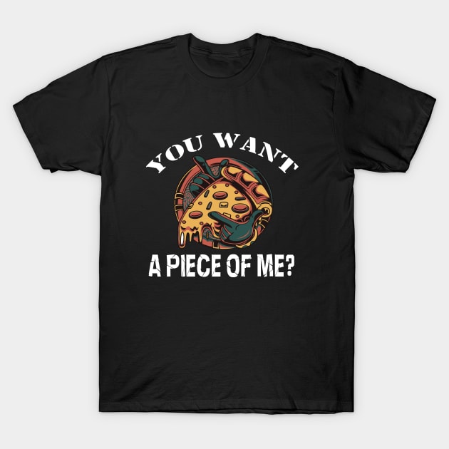 pumpkin Pie Thanksgiving and Turkeys day You Want A Piece Of Me T-Shirt by l designs